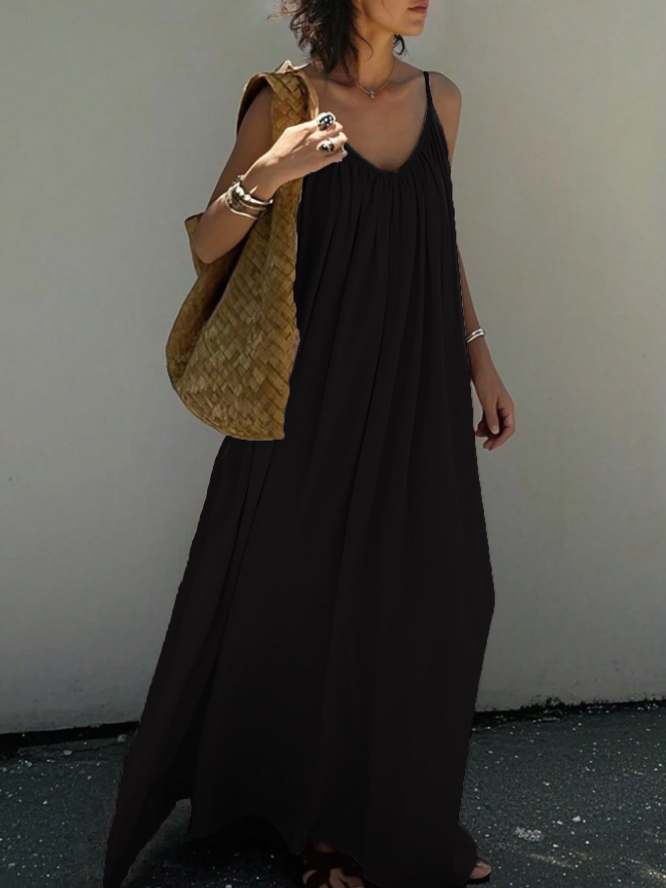 Womens A-Line Knit Dress