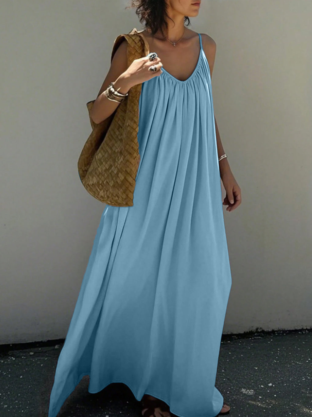 Womens A-Line Knit Dress