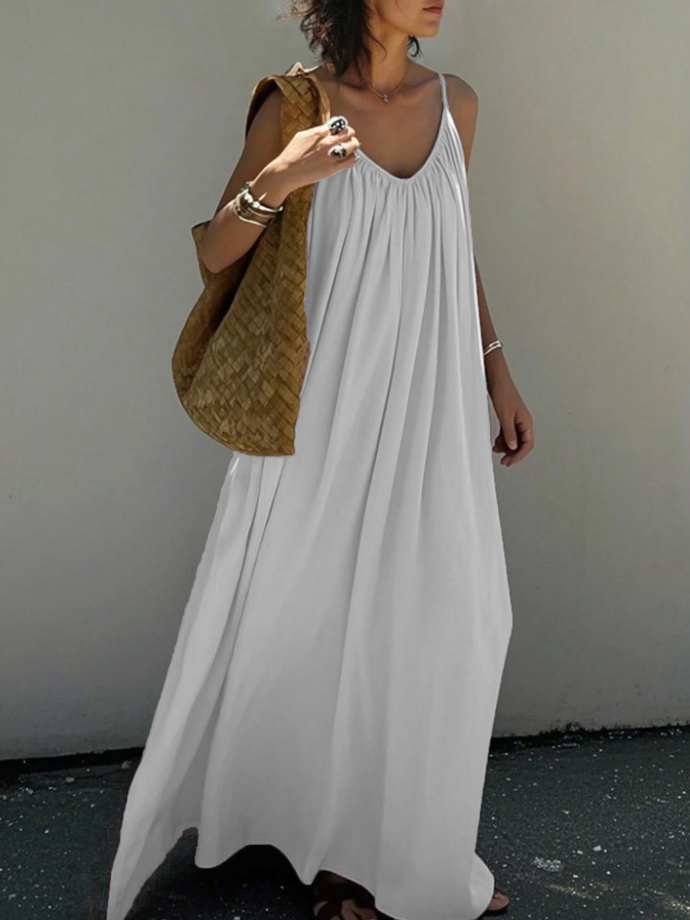 Womens A-Line Knit Dress